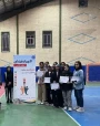 حضور تیم ورزشی آموزشکده ملی مهارت دختران زاهدان در مسابقات منطقه ای